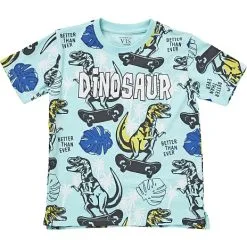 VRS Kids VRS Børne T-shirt Str. 134/140 - Printet