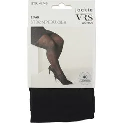 VRS Woman Jackie VRS Strømpebukser Microfiber Str. 54/56 - Sort
