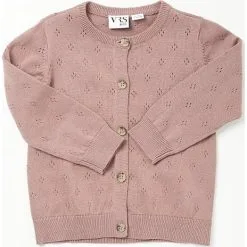 VRS Mini VRS Baby Strik Cardigan Str. 80 - Lyserød