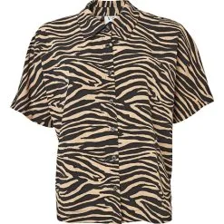 VRS Woman Fashion VRS Dame Skjortetunika Str. 2XL - Printet