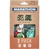Marathon Herre 2-pak Tights Str. M - Printet