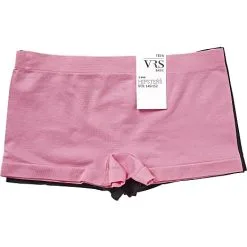 VRS Junior VRS Teen 3-pak Microfiber Hipsters Str. 146/152 - Pink/sort