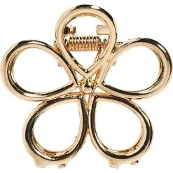 Choise By Heart Hårklemme Metal Str. 4 Cm - Guld