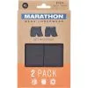 Marathon Herre 2-pak Tights Str. XL - Sort