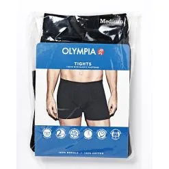 Olympia Herre Tights Str. XL - Sort