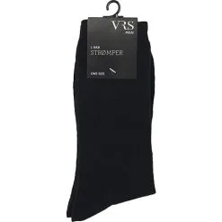 VRS Herre Strømper Str. Onesize - Sort