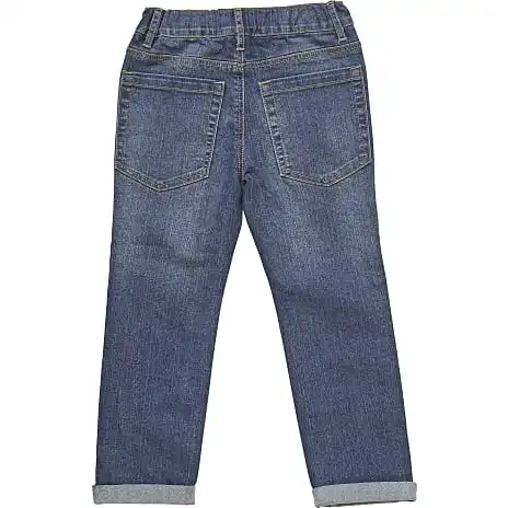 VRS Kids Basic VRS Børne Oscar Denimjeans Str. 140 - Mørkeblå - Billede 2