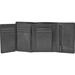 Andre Mærker Herre Skindpung - Sort