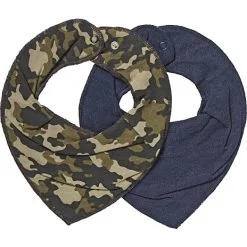 VRS Mini Basic VRS Baby 2-pak Hagesmække - Mørkeblå/printet