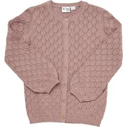 VRS Kids VRS Børne Strik Cardigan Str. 134/140 - Rosa