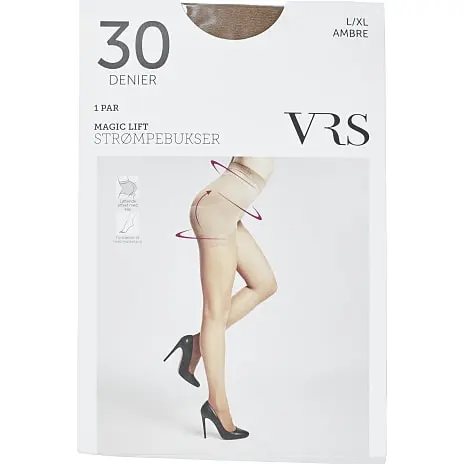 VRS WOMAN VRS Strømpebukser Magic Lift Str. S/M - Ambre