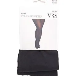 VRS Woman Jackie VRS Strømpebukser Bomuld Str. 54/56 - Sort