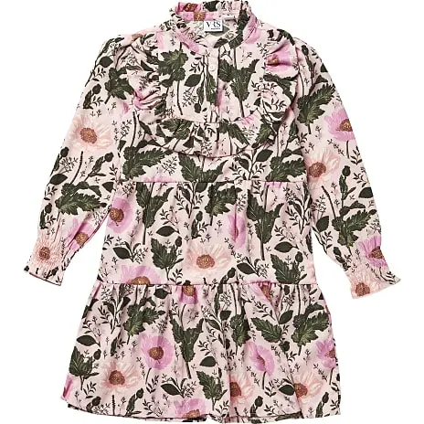 VRS Kids VRS Børne Kjole Str. 122/128 - Printet