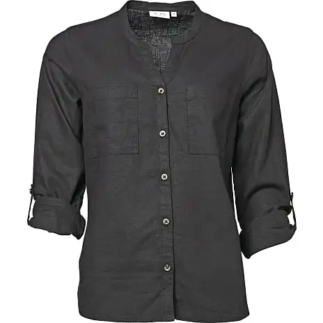 VRS Woman Fashion VRS Dame Skjorte Str. M - Sort