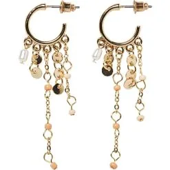 Choise By Heart Creol Med Perler Str. 5,5 Cm - Orange