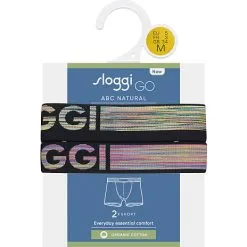 Sloggi Herre 2-pak Tights Str. 2XL - Sort