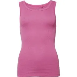 VRS Woman Basic VRS Dame Rib Tanktop Str. 2XL - Pink