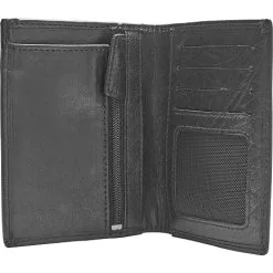 Andre Mærker Herre Skindpung - Sort