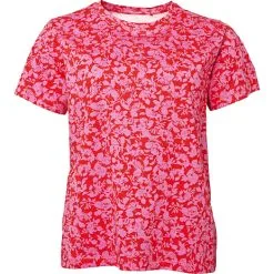 VRS Woman Fashion VRS Dame T-shirt Str. XL - Printet