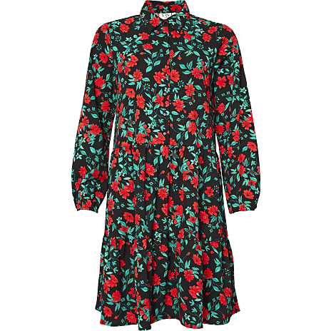 VRS Woman Fashion VRS Dame Kjole Str. M - Printet