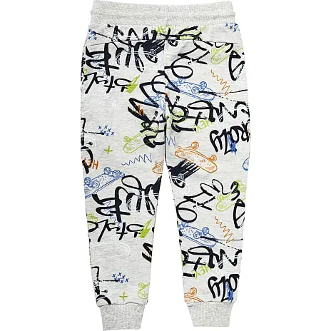 VRS Kids Basic VRS Børne Sweatbukser Str. 140 - Printet - Billede 2