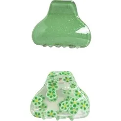 Choise By Heart 2-pak Hårklemme Str. Onesize - Grøn