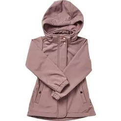 VRS Kids Børne Softshell Jakke Str. 134 - Gammelrosa