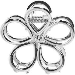 Choise By Heart Hårklemme Metal Str. 4 Cm - Sølv