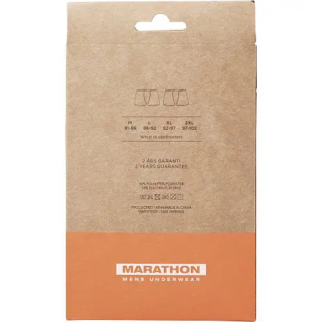 Marathon Herre 2-pak Tights Str. 2XL - Printet - Billede 2