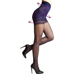 VRS WOMAN VRS Strømpebukser Magic Lift Str. L/XL - Marineblå