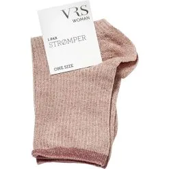 VRS WOMAN VRS Dame Glimmerstrømper Str. Onesize - Multifarvet