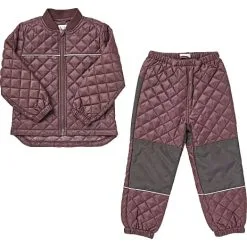 VRS Kids VRS Børne Termosæt Str. 128 - Bordeaux