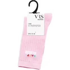 VRS WOMAN VRS Dame Tennisstrømper Str. 39/42 - Rosa